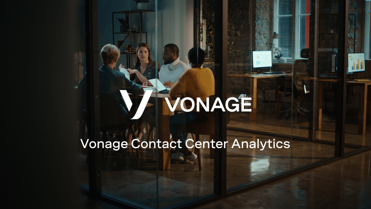 Optimize Customer Experience with Vonage Contact Center Insights Vonage Contact Center Analytics