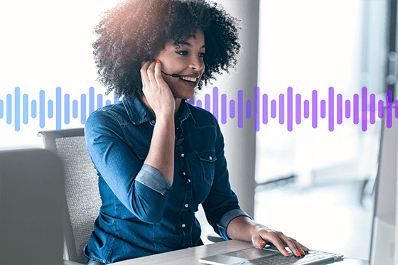 Noise cancellation Customer care agent on headset using noise cancellation technology
