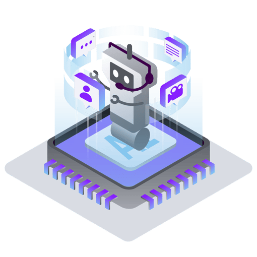 Illustration of AI Hub Connections