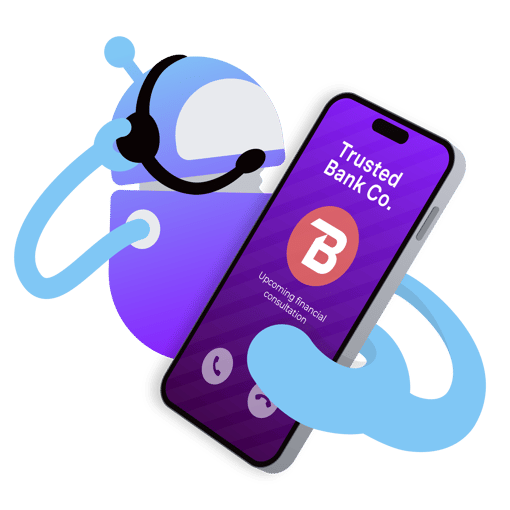 Illustration of bring your own AI for Voice AI