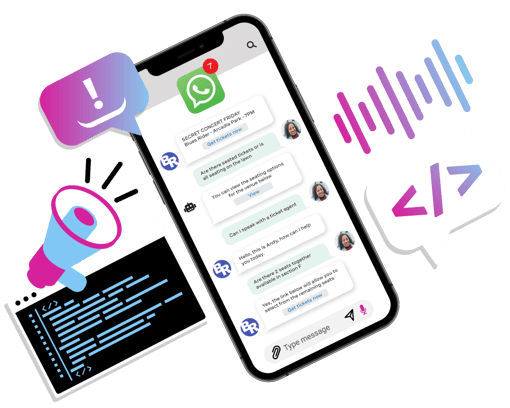 Proactive Connect Imagery showcasing omnichannel communications
