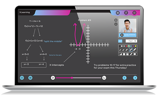Video API E-Learning Video API being used to teach a course in education