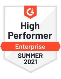 G2 High Performer Enterprise G2 High Performer Enterprise