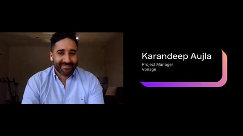 Karandeep Aujla video image Photo of Karandeep Aujla taken from his Adventures in Working From Home video