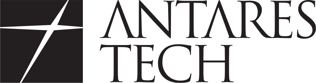 Antares tech logo in black